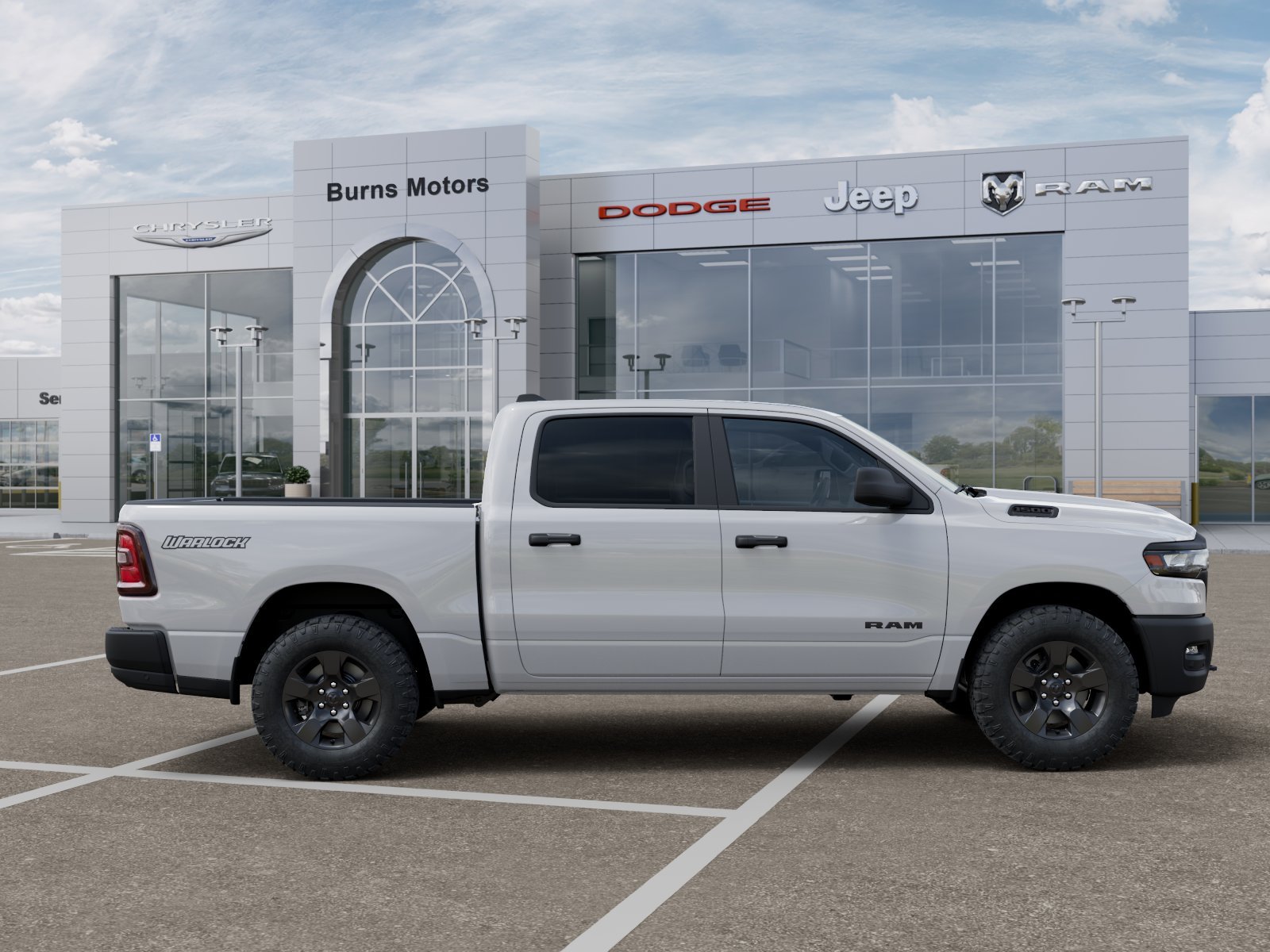 New 2026 Bright White Clear-Coat Exterior Paint RAM Warlock image 47