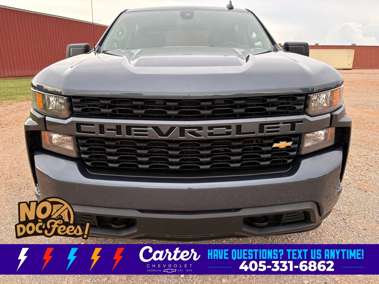 Used 2022 Shadow Gray Metallic Chevrolet Custom image 3