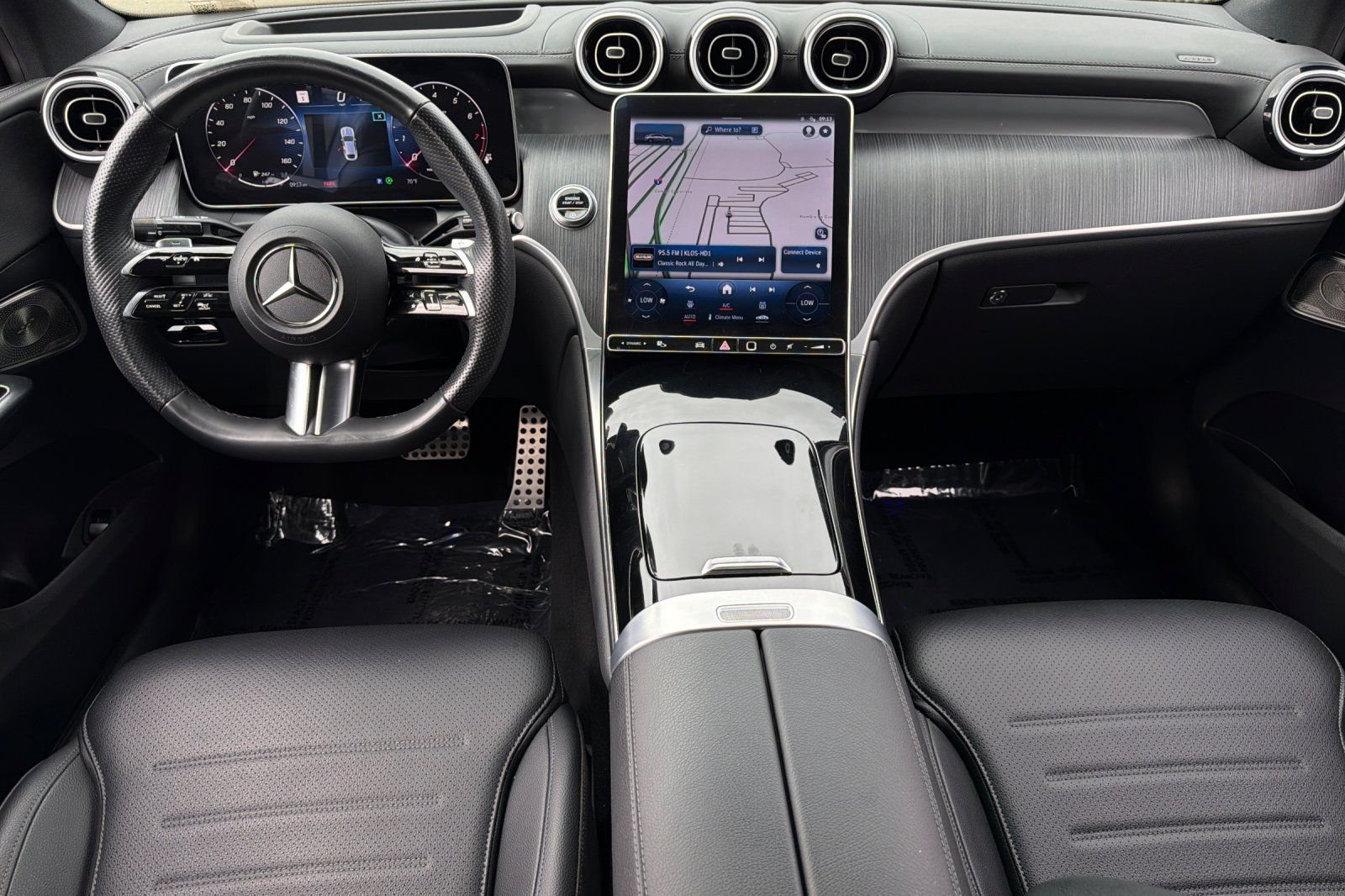 Used 2024 Blue Mercedes-Benz GLC 300 Coupe image 2