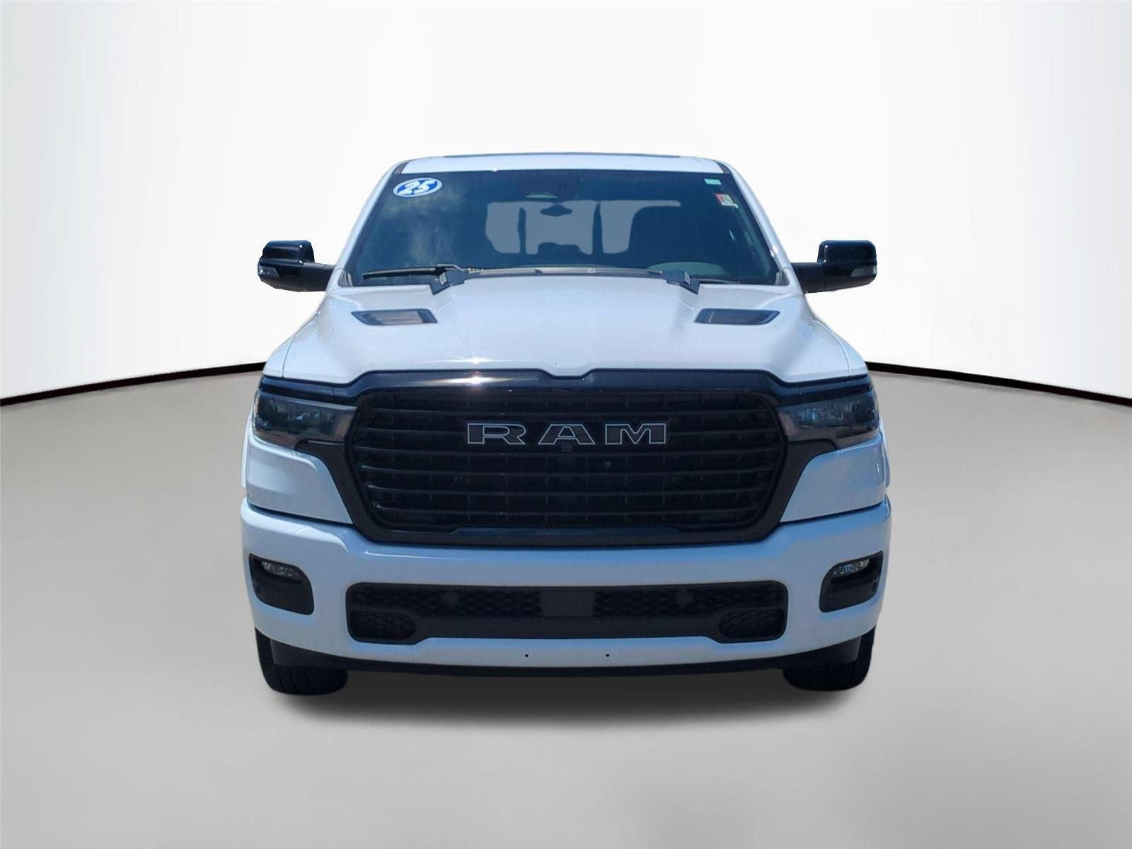 Used 2025 Bright White Clearcoat DODGE LARAM image 8