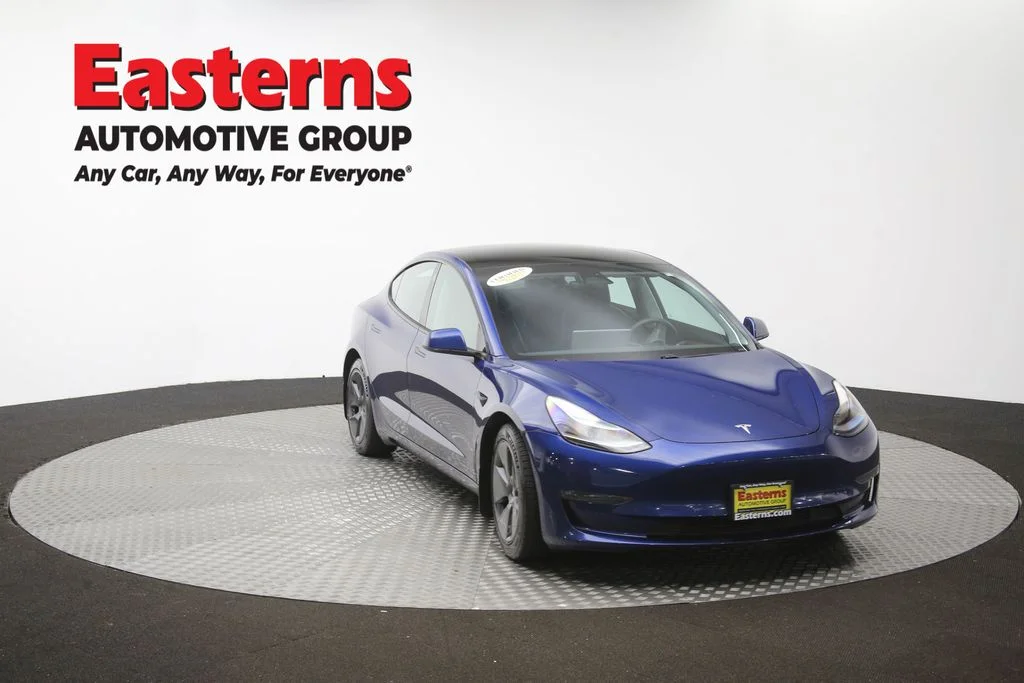 Used 2021 Blue Tesla Long Range image 44