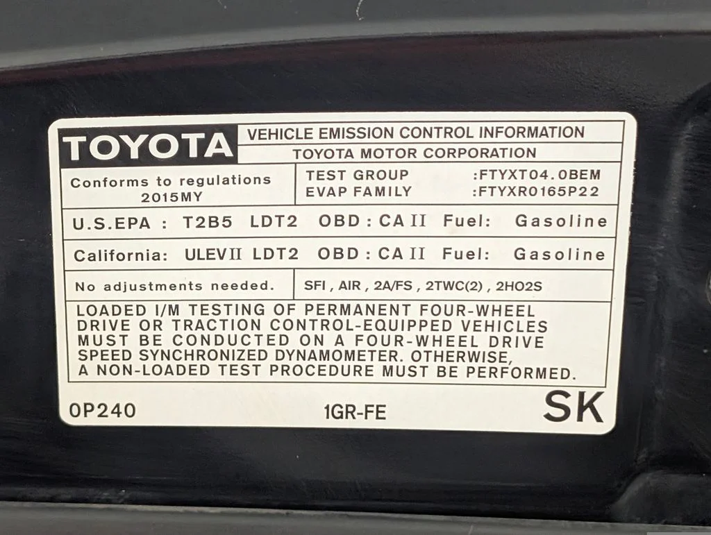 Used 2015 Black Toyota Base image 23
