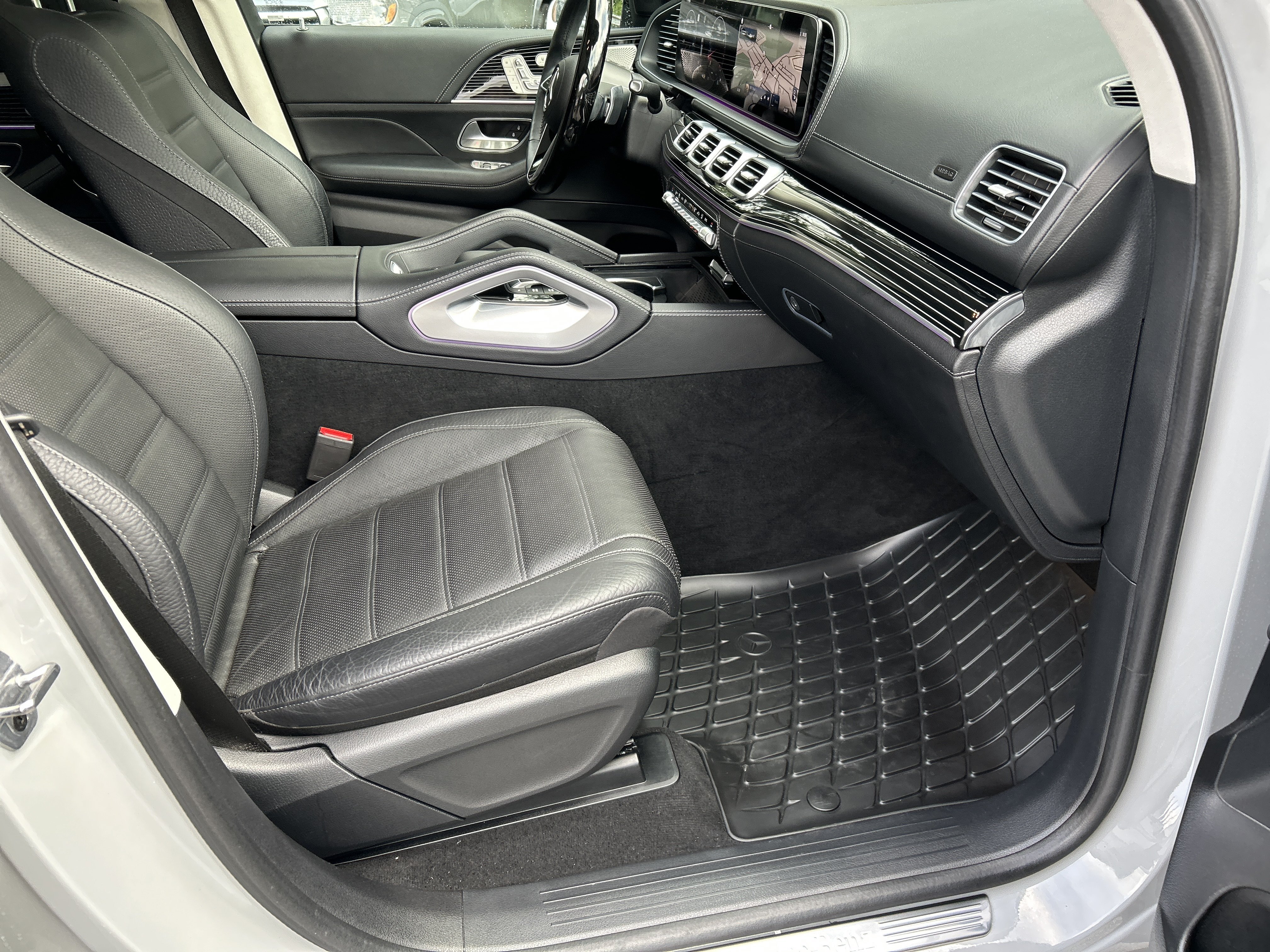 Certified Used 2024 MANUFAKTUR Alpine Grey Mercedes-Benz GLS 580 4MATIC® SUV image 52