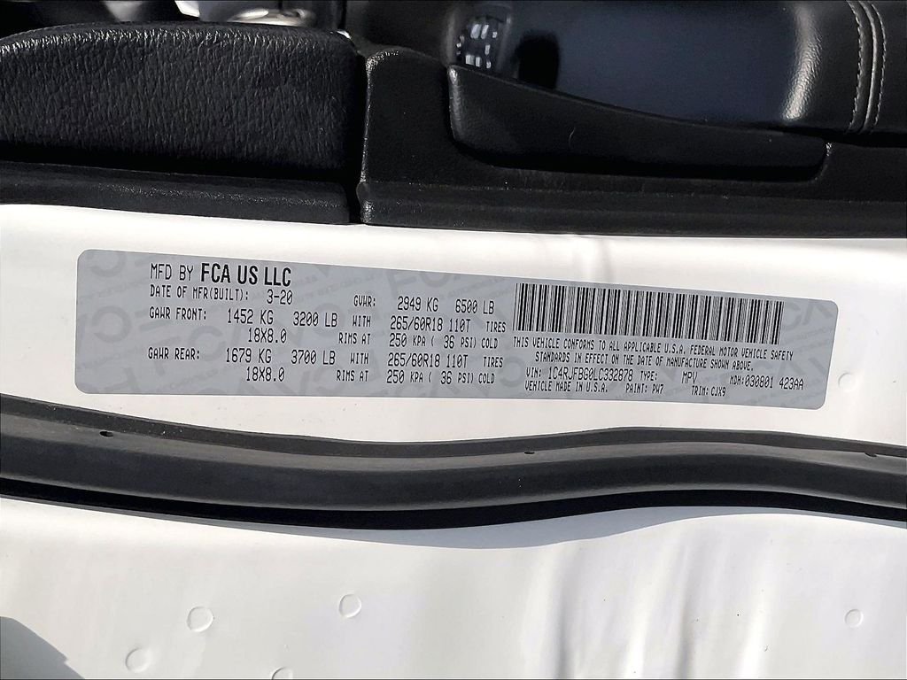 Used 2020 White Jeep Limited image 33