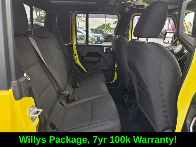 Certified Used 2023 Yellow Jeep Willys image 18