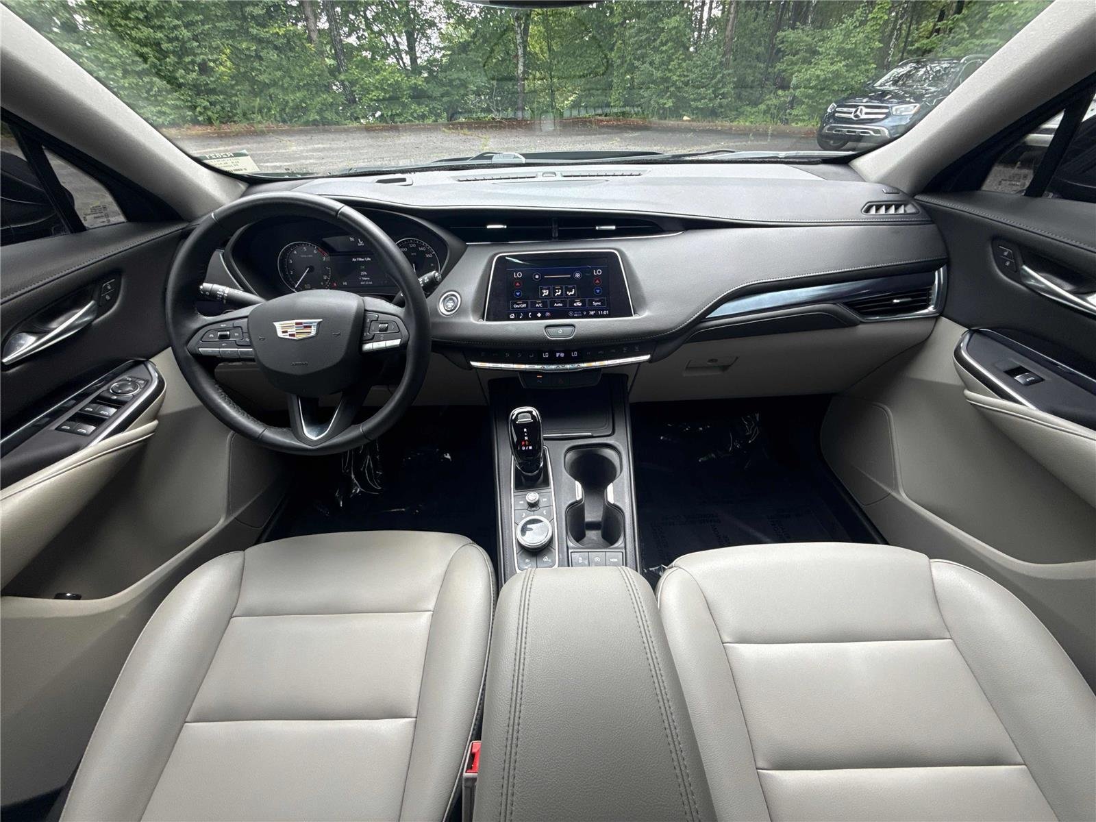 Used 2023 Galactic Grey Metallic Cadillac FWD Luxury image 13
