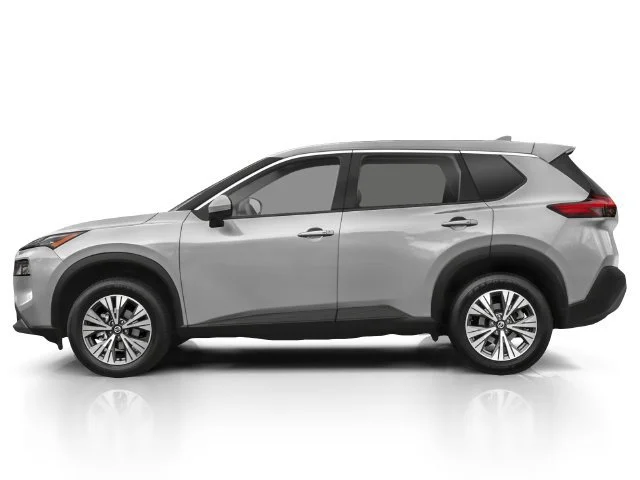 Used 2021 Brilliant Silver Metallic Nissan SV image 3