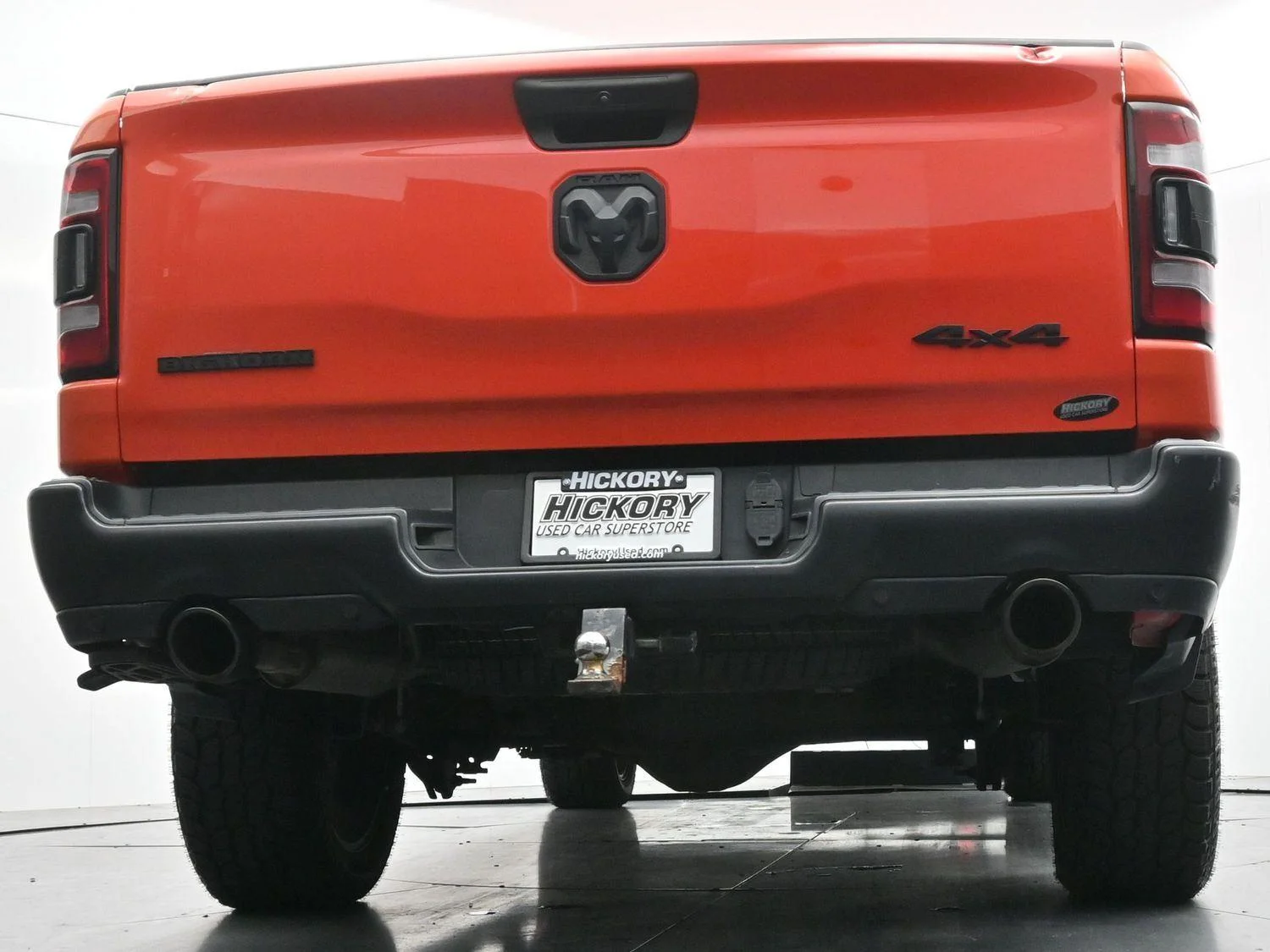 Used 2021 Spitfire Orange Clearcoat Ram Big Horn image 51