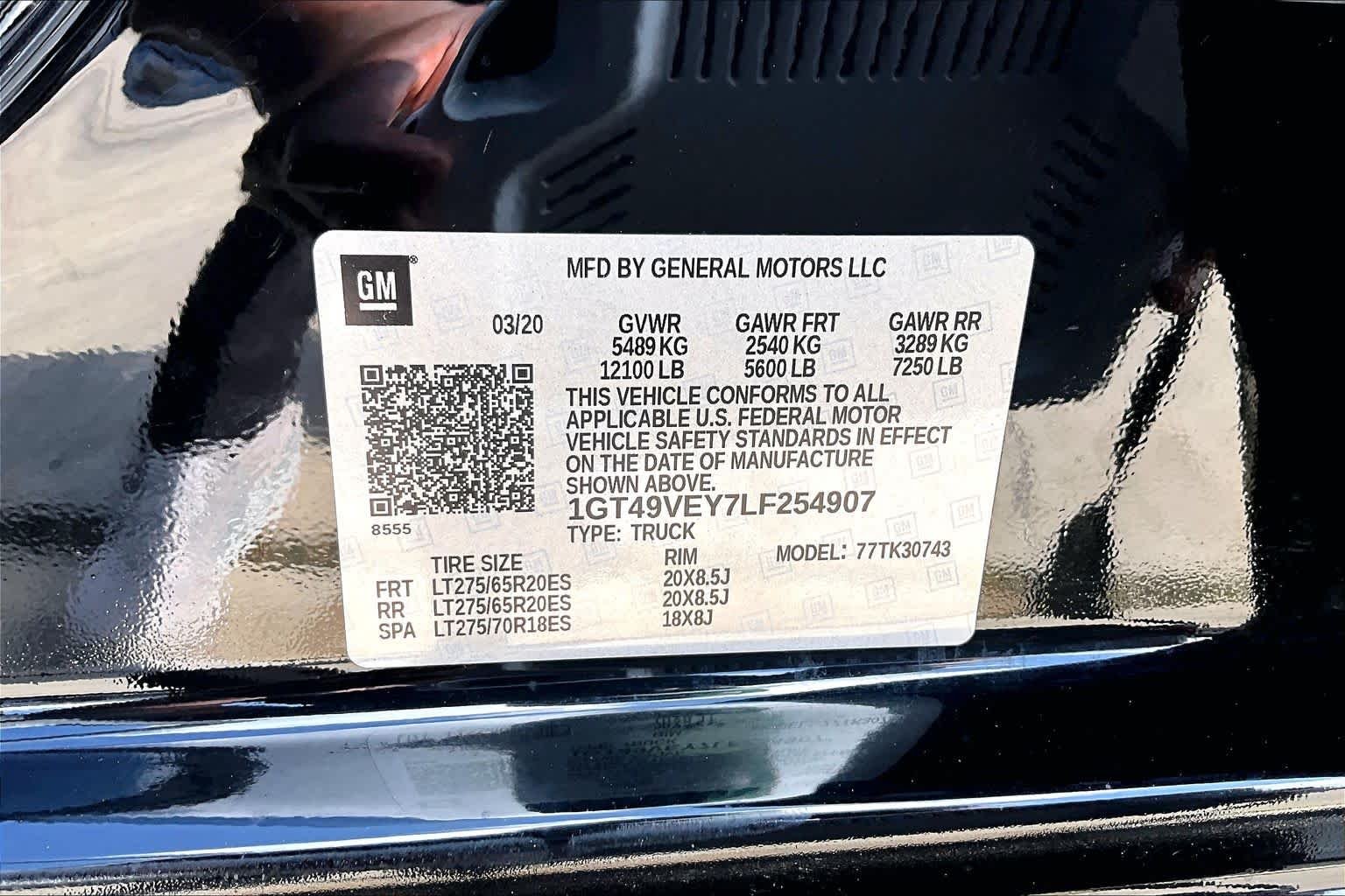 Used 2020 Onyx Black GMC AT4 image 37