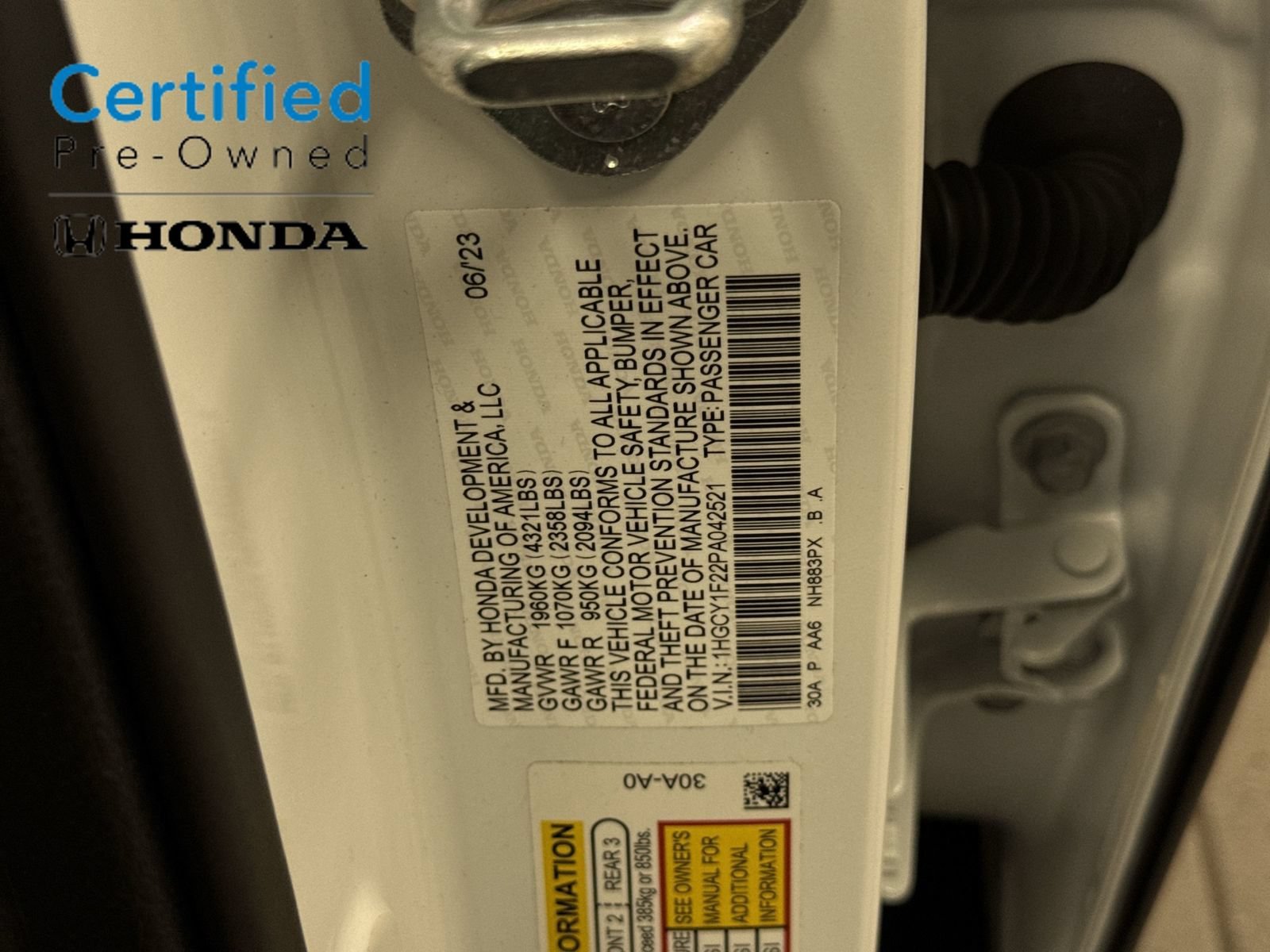 2023 Honda Accord LX - Photo 44