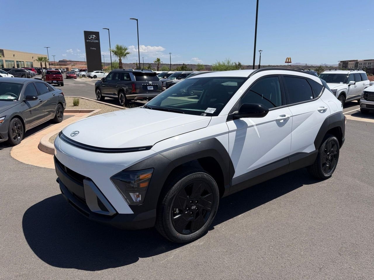 New 2027 White Hyundai SEL Sport image 12