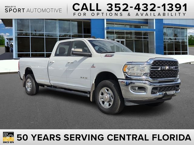 White 2022 RAM 3500 Pickup Truck Four-Wheel Drive 6-Speed Automatic