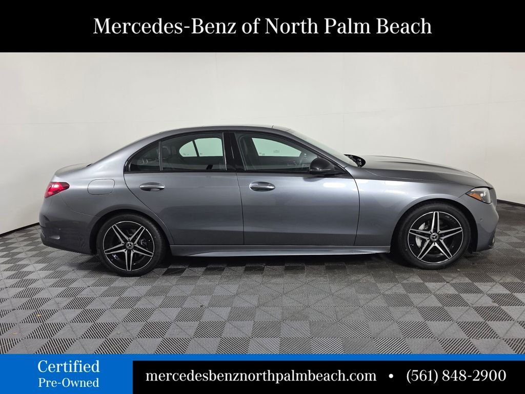 Certified Used 2025 Gray Mercedes-Benz C 300 image 7