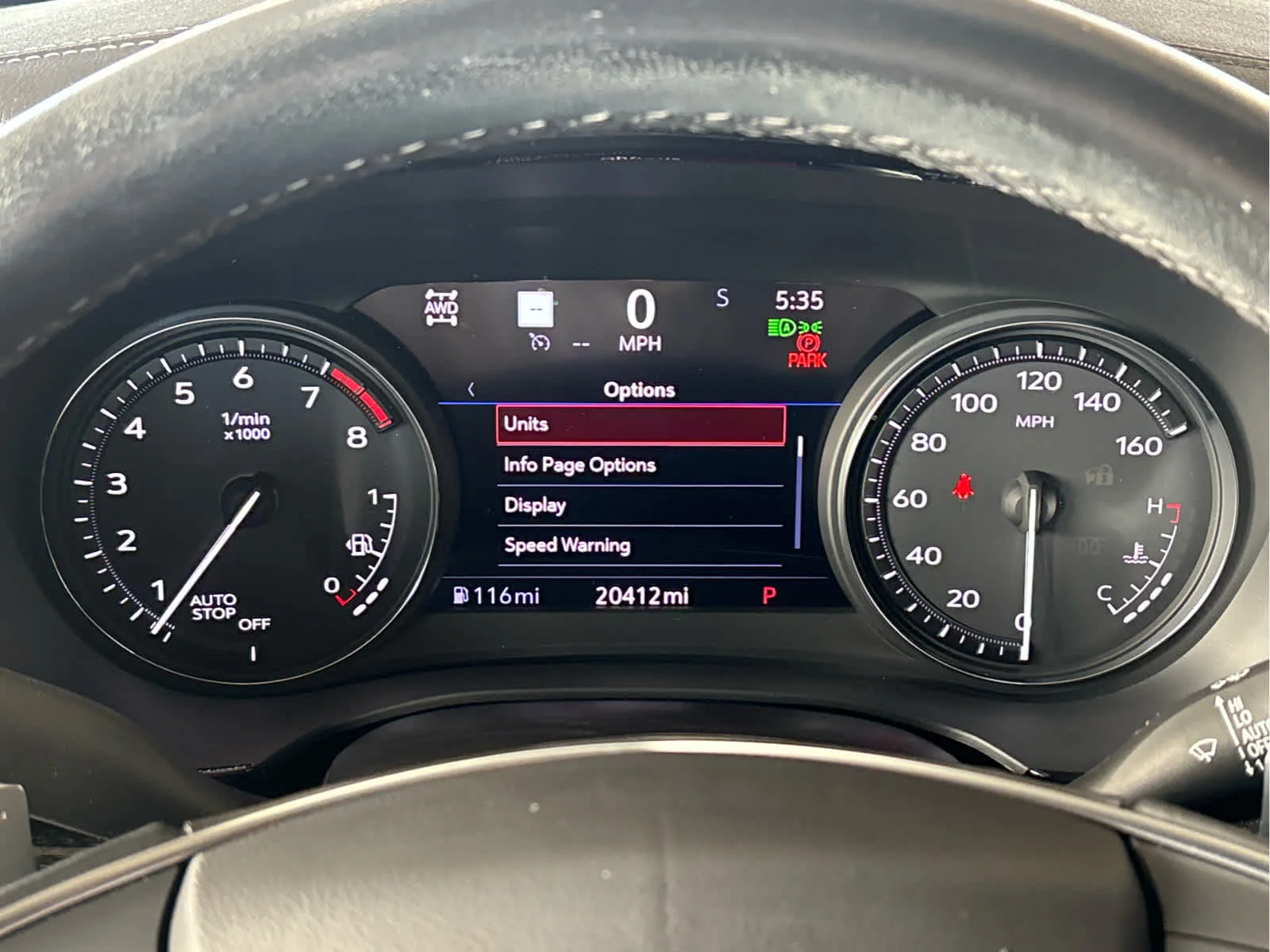 Used 2024 Stellar Black Metallic Cadillac Sport image 18
