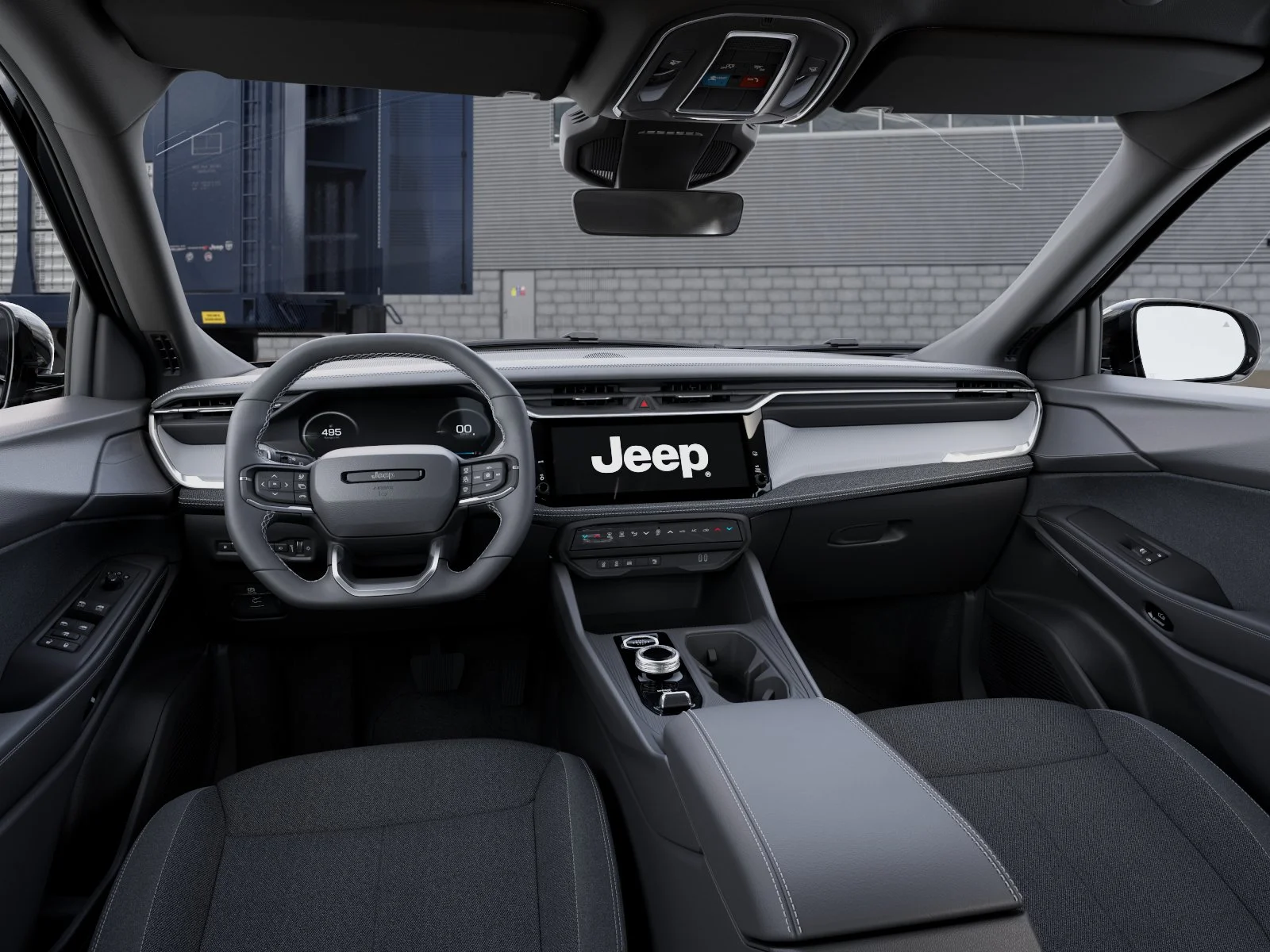 New 2026 Diamond Black Crystal Pearl-Coat Exterior Paint Jeep Base image 8