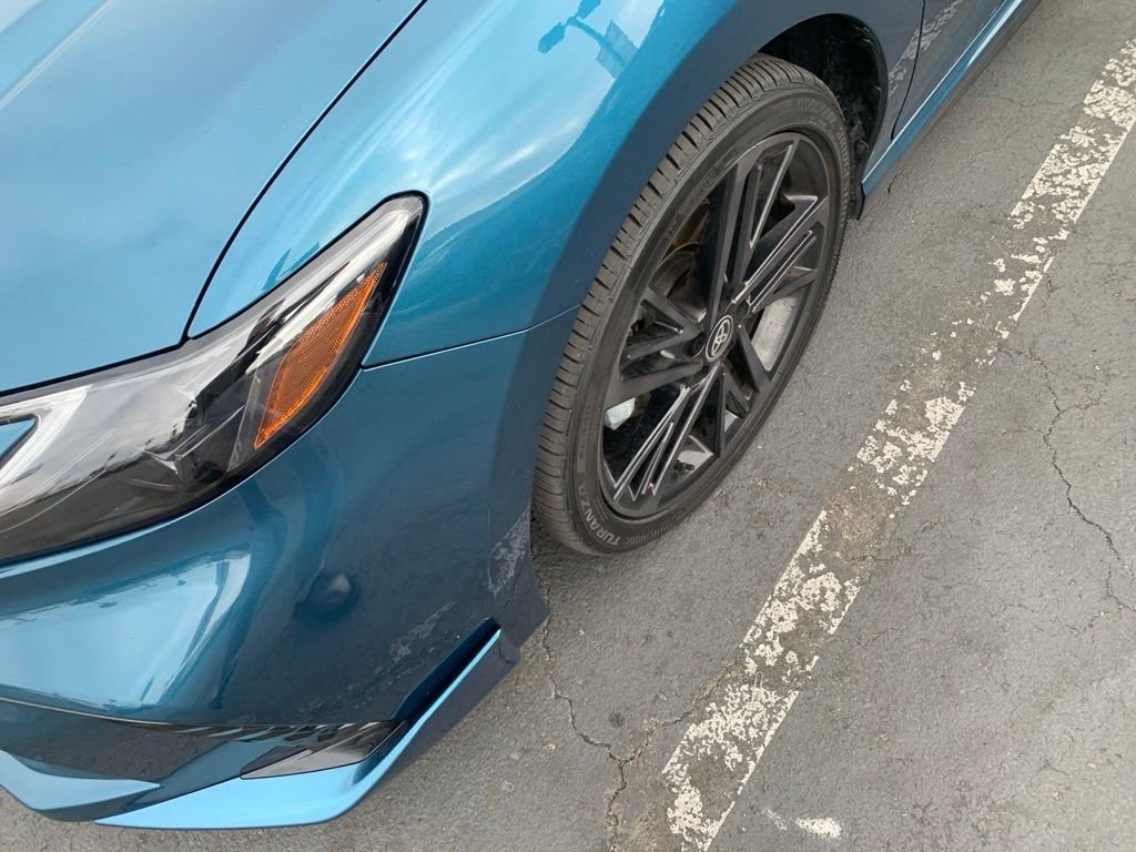 Used 2025 Blue Toyota XSE image 2