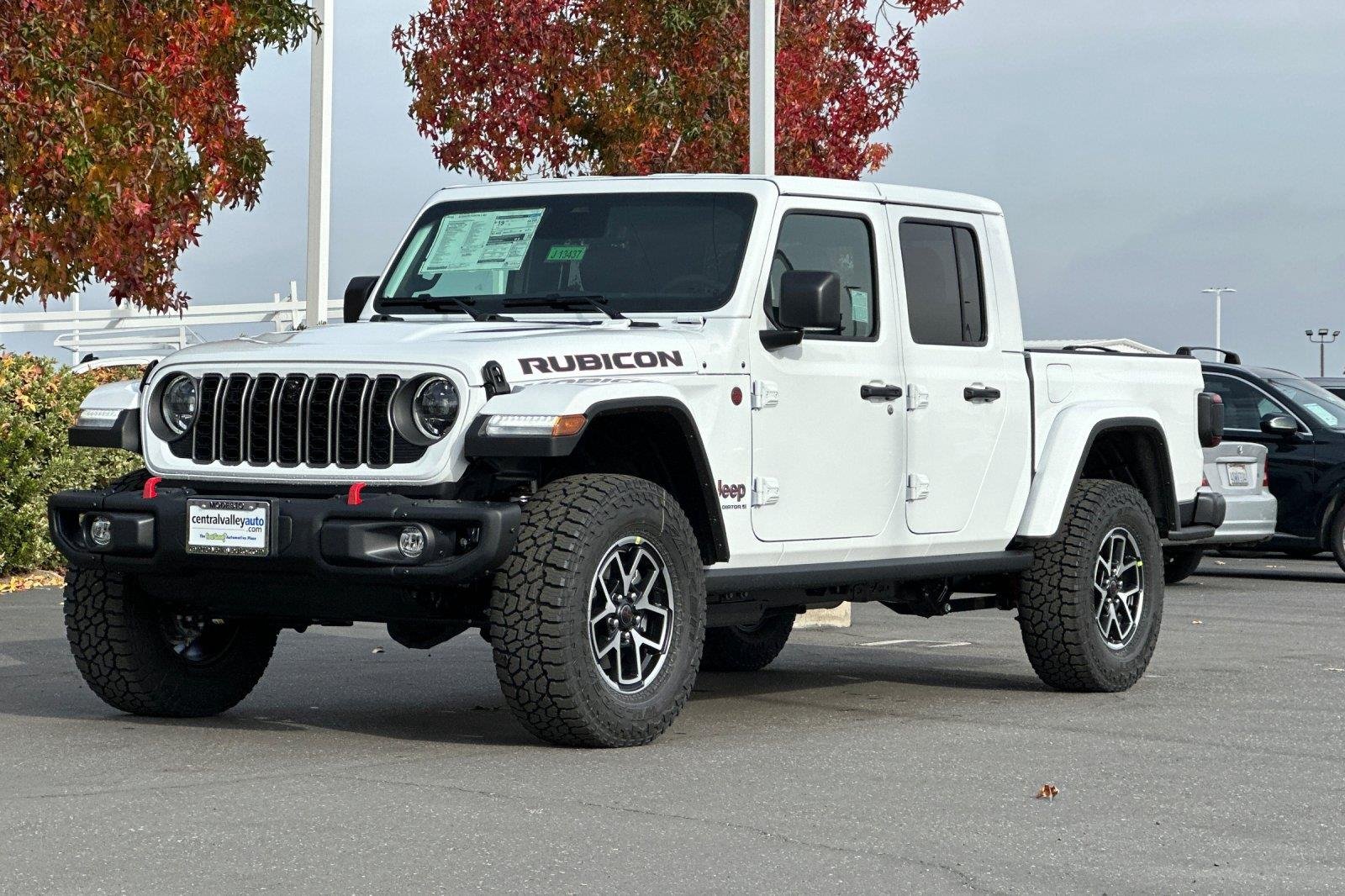 New 2026 Bright White Clearcoat Jeep Rubicon X image 8