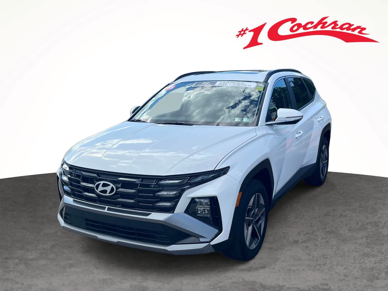 Certified Used 2025 Serenity White Pearl Hyundai SEL Convenience image 16