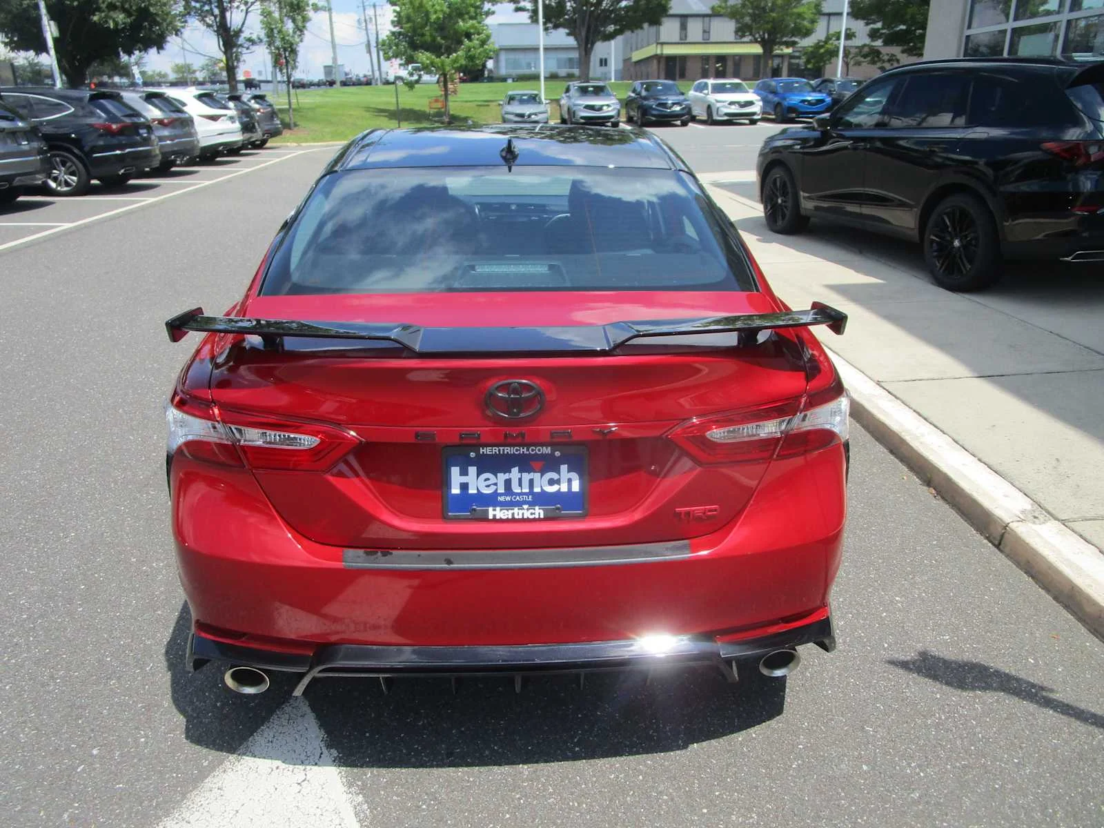 Used 2020 Supersonic Red/Midnight Black Metallic Toyota TRD V6 image 6