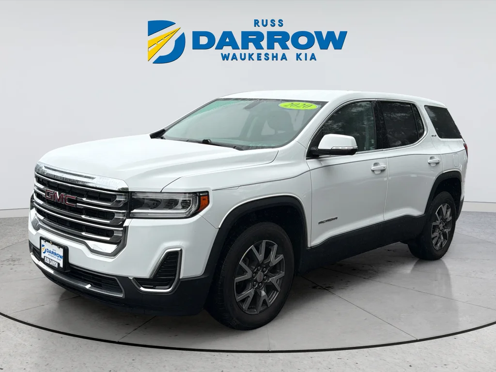 Used 2020 White GMC SLE image 1