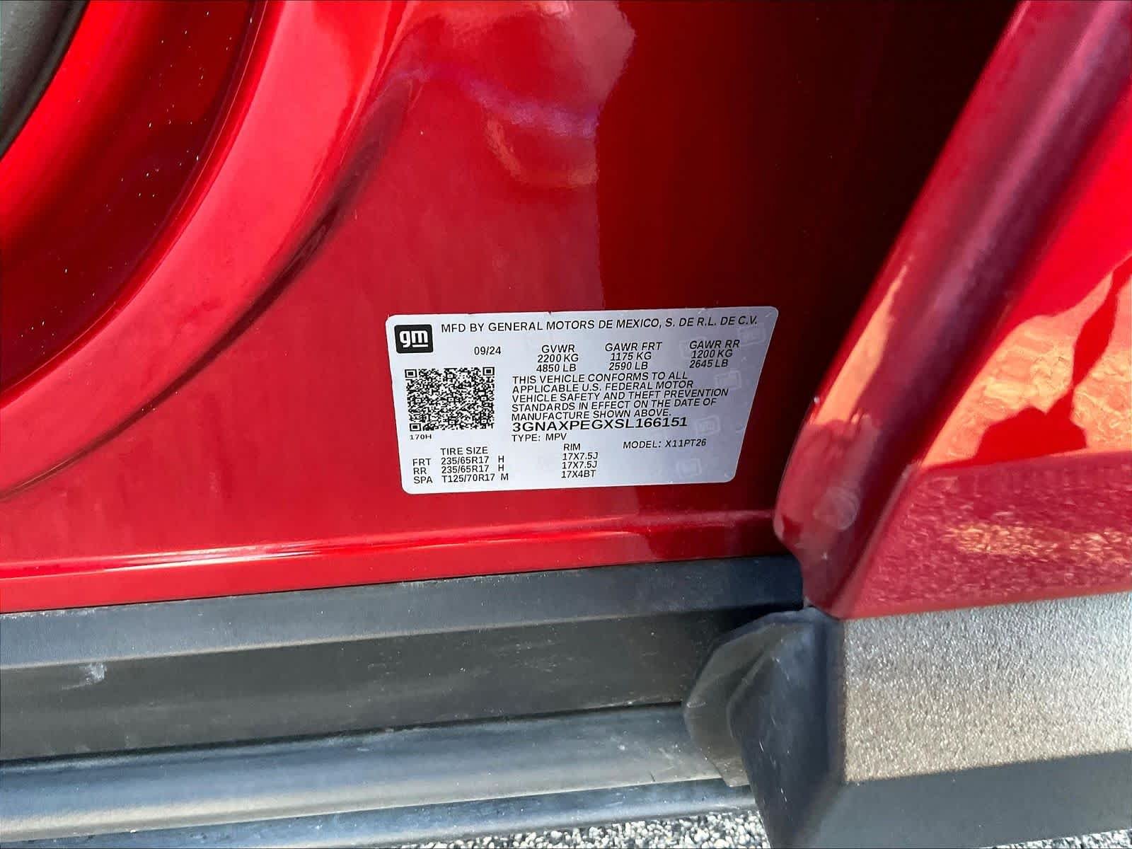 Certified Used 2025 Radiant Red Tintcoat Chevrolet LT image 21