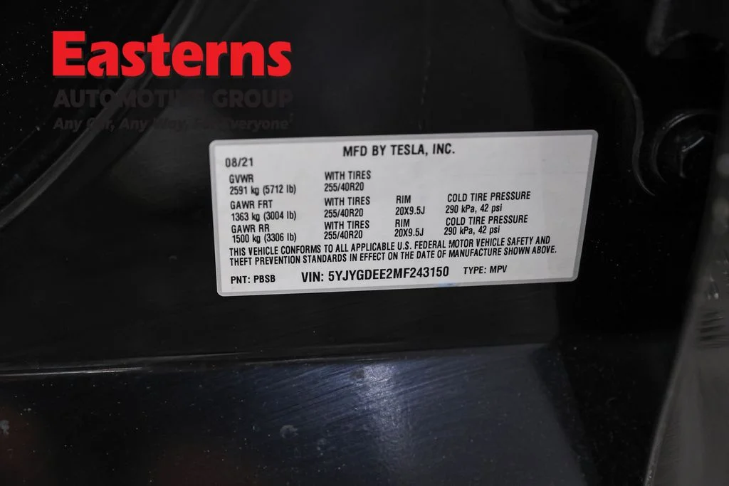 Used 2021 Black Tesla Long Range image 30