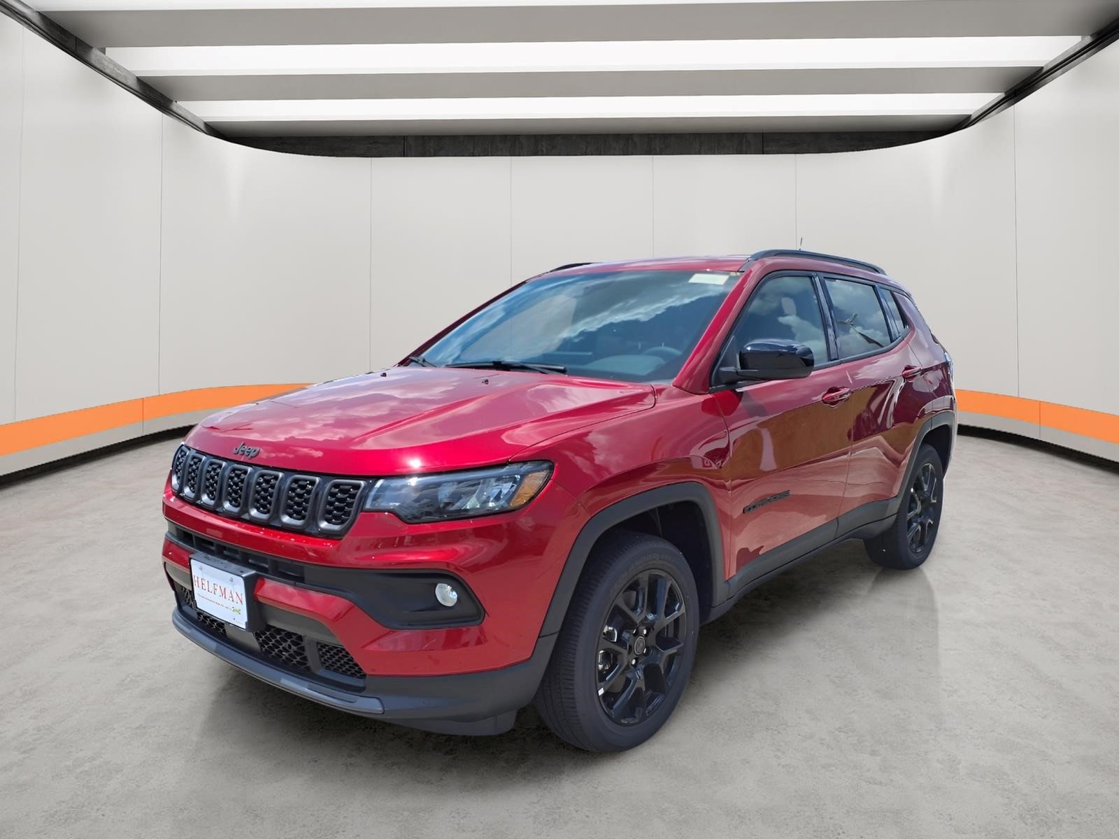 New 2026 Red Hot Pearl-Coat Exterior Paint Jeep Latitude Altitude image 3