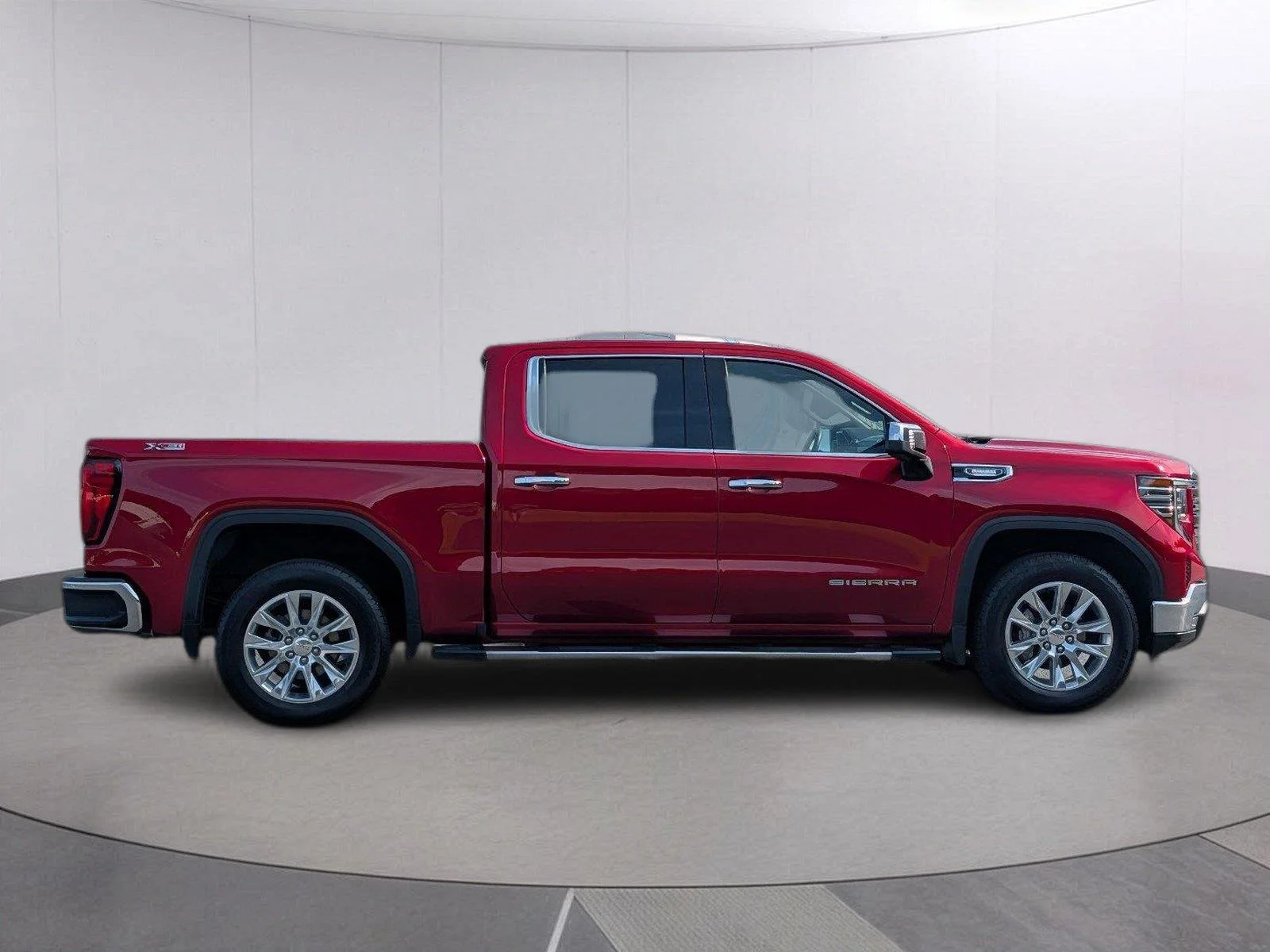 Used 2023 Volcanic Red Tintcoat GMC SLT image 7