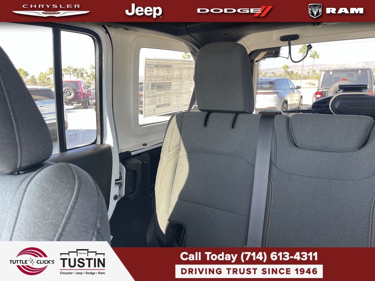 New 2026 Bright White Clearcoat Jeep California Edition image 4