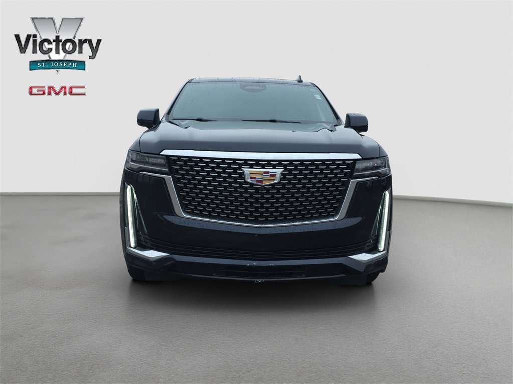 Used 2022 Cadillac Escalade Premium Luxury with VIN 1GYS4CKL1NR232397 for sale in Kansas City