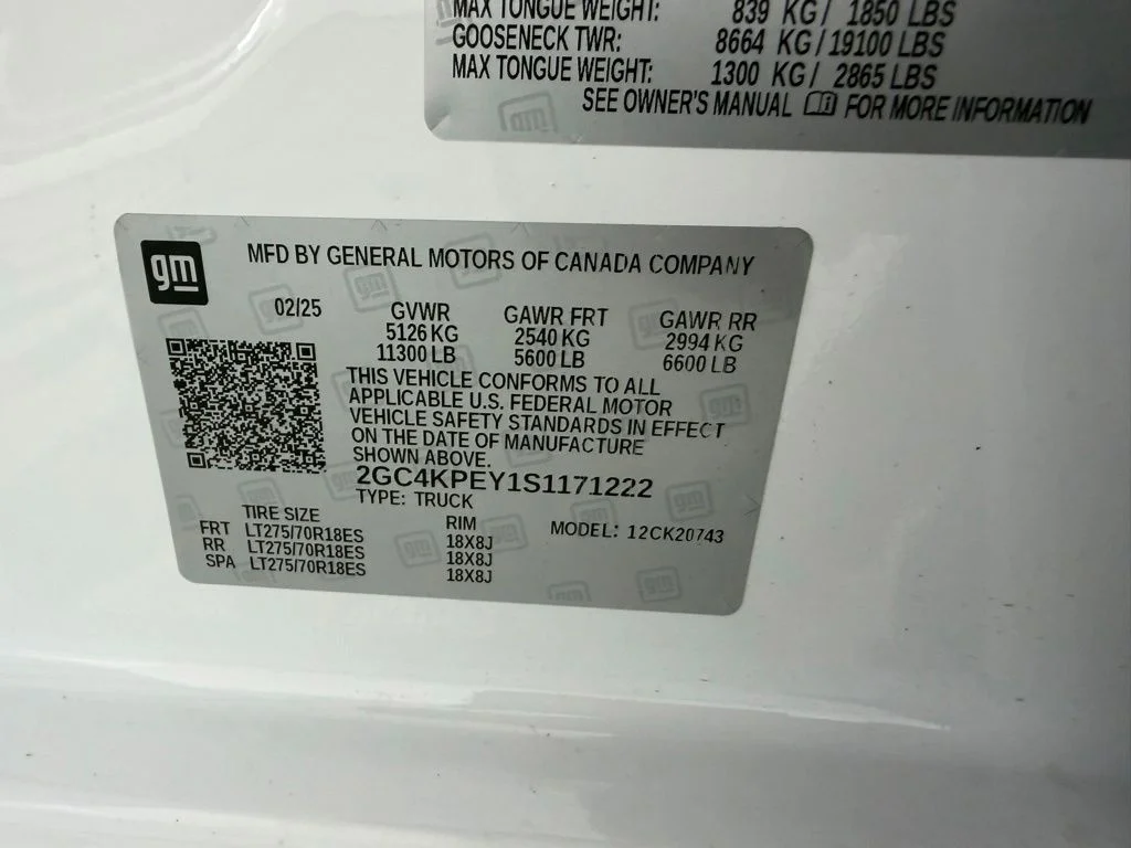 Certified Used 2025 White Chevrolet LTZ image 38