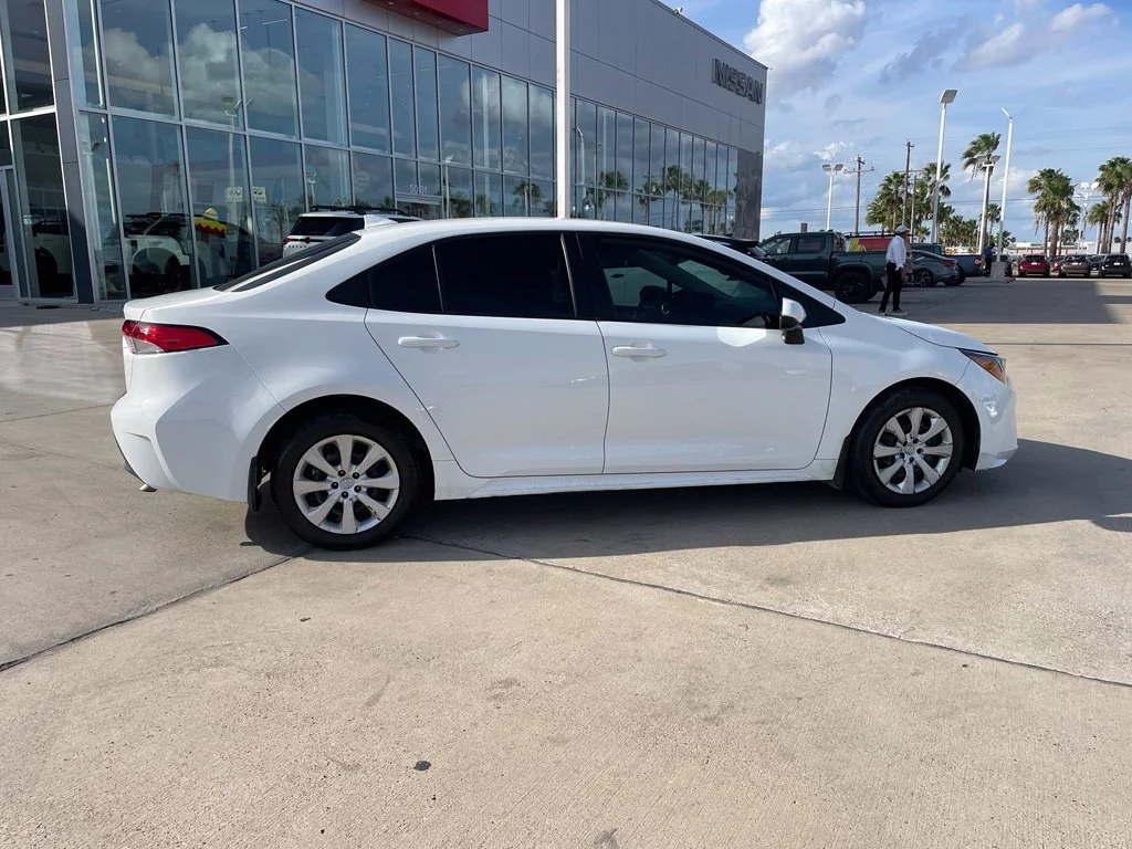 Used 2025 White Toyota LE image 2