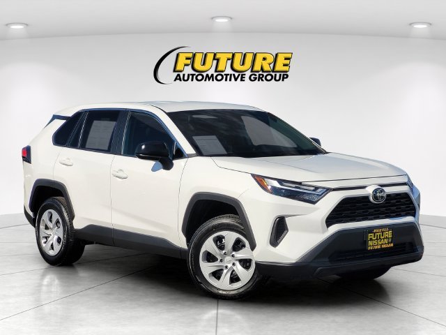 Used 2025 White Toyota LE image 1