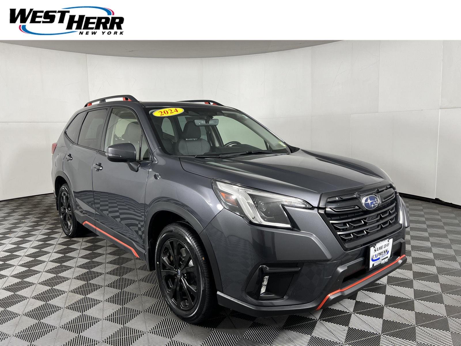 Used 2024 Magnetite Gray Metallic Subaru Sport image 1