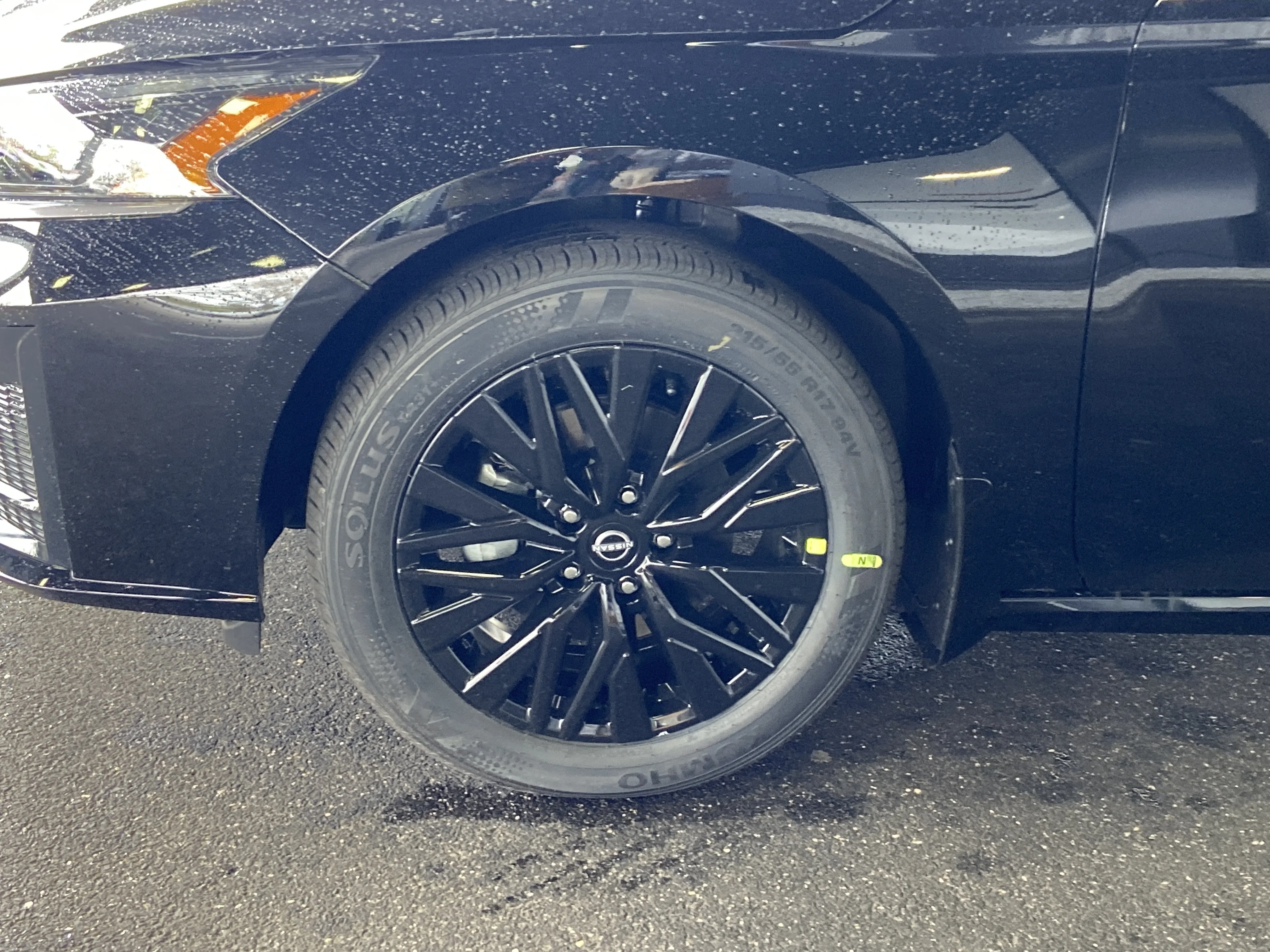 New 2026 Super Black Nissan SV image 8