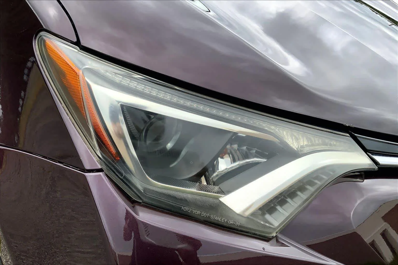 Used 2017 Black Currant Metallic Toyota XLE image 27