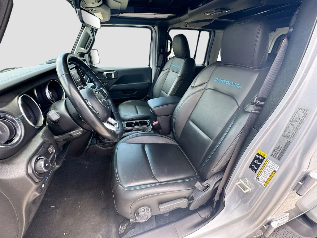 Used 2023 Silver Jeep Rubicon 4xe image 23