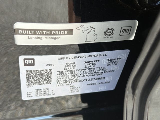 New 2026 Mosaic Black Metallic Chevrolet LT image 36