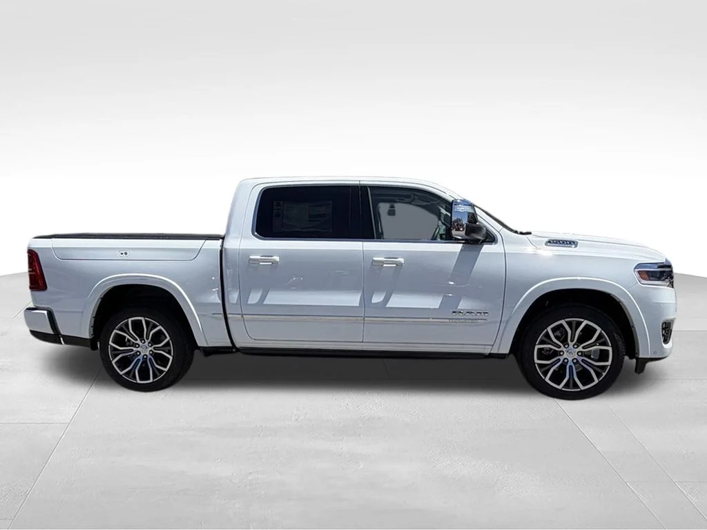 New 2026 Bright White Clear-Coat Exterior Paint RAM Tungsten image 6