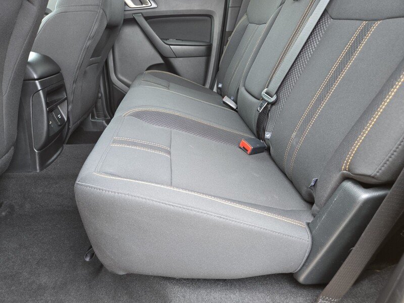 Used 2022 Orange Metallic FORD XLT 4WD SUPERCREW 5
