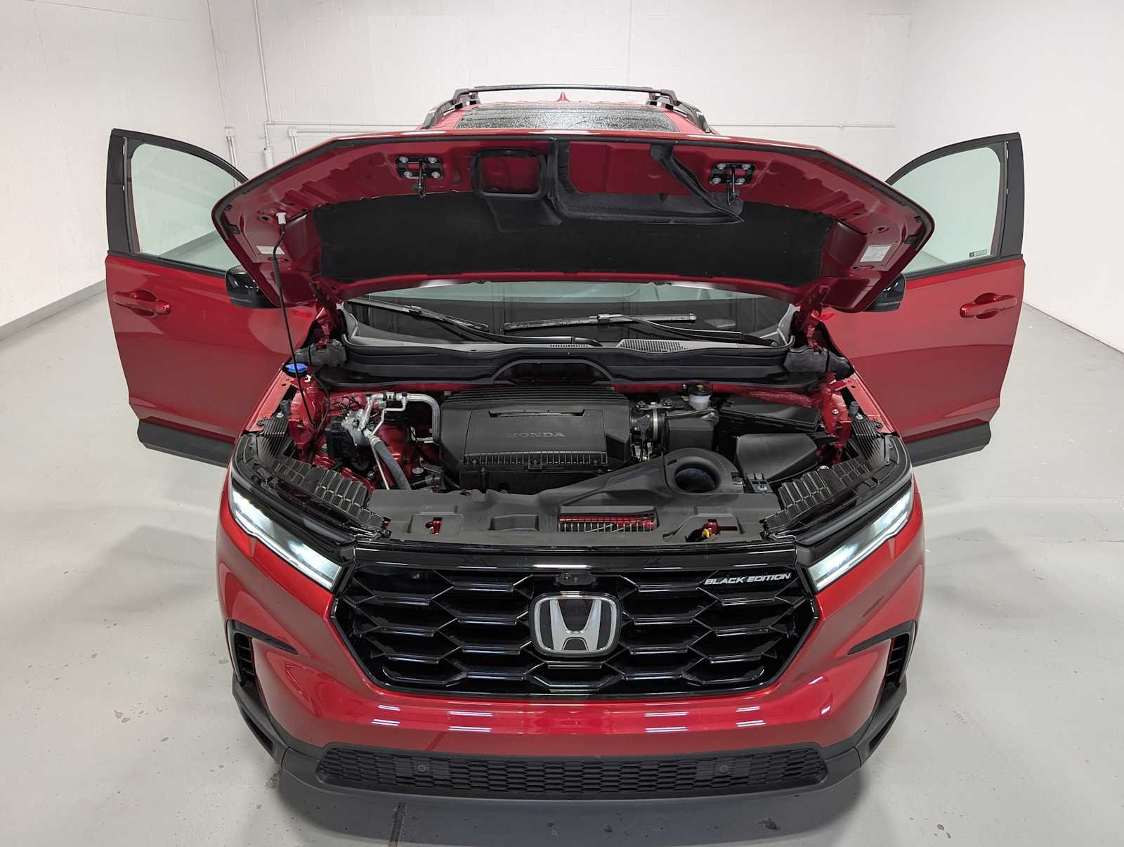 Used 2025 Radiant Red Metallic II Honda Black Edition image 13