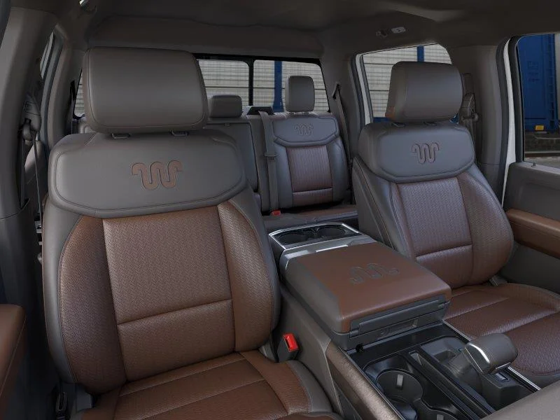 New 2026 Star White Metallic Tri-Coat/Marsh Gray FORD  image 10