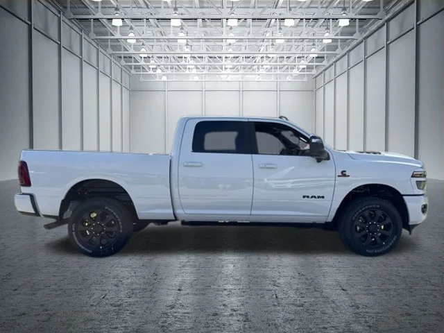 New 2026 Bright White Clear-Coat Exterior Paint RAM Laramie image 2