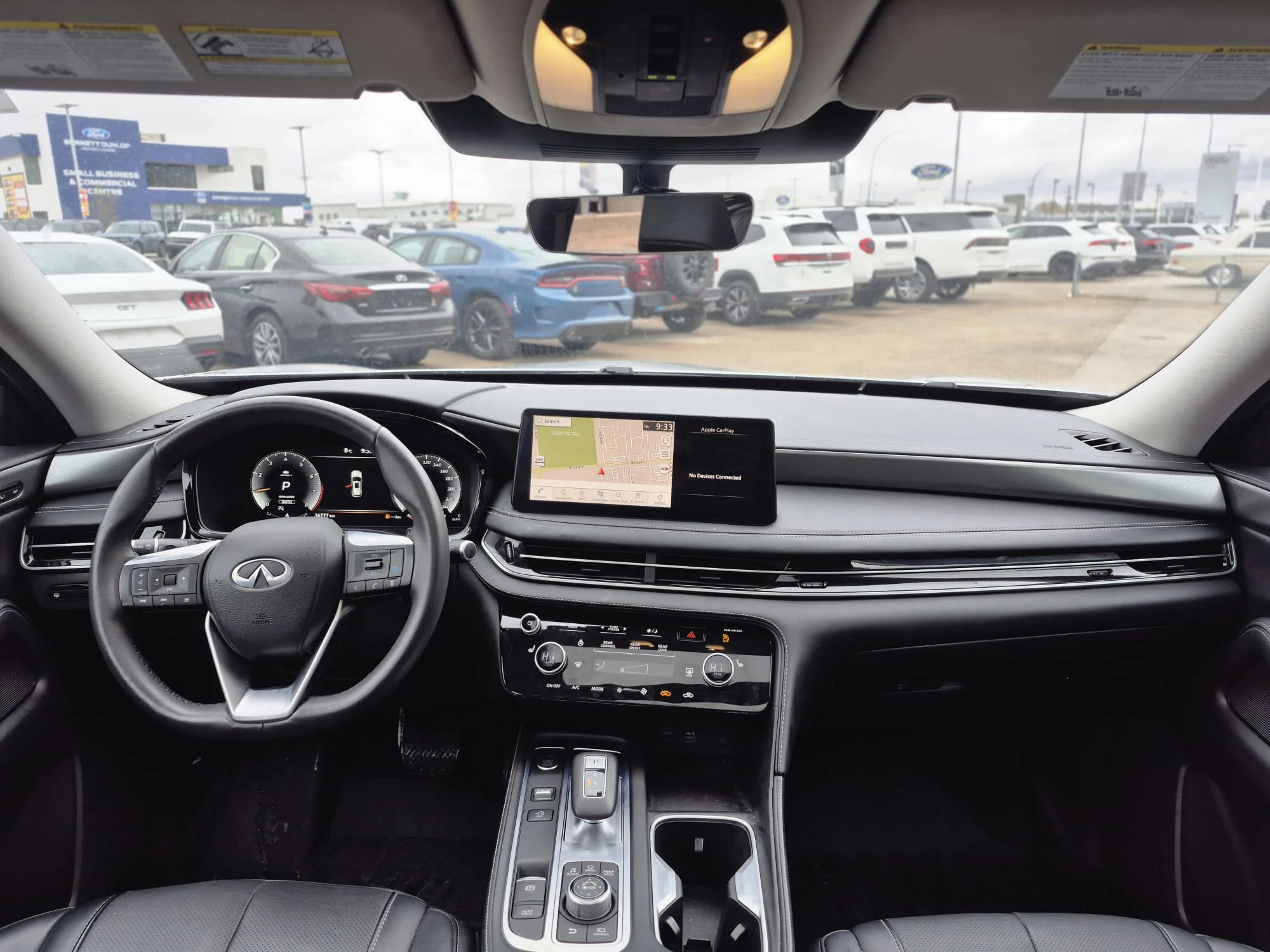 Certified Used 2023 Liquid Platinum Metallic INFINITI Luxe AWD*7 Pass | Adapt Cruise | Remote Start | Nav | 360 Cam | Htd Leather | Pano Roof | Htd Wheel image 8