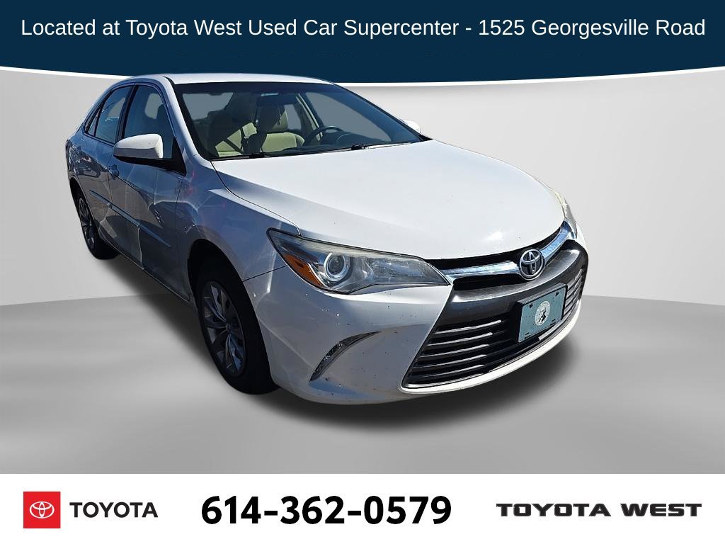 Used 2017 White Toyota LE image 1