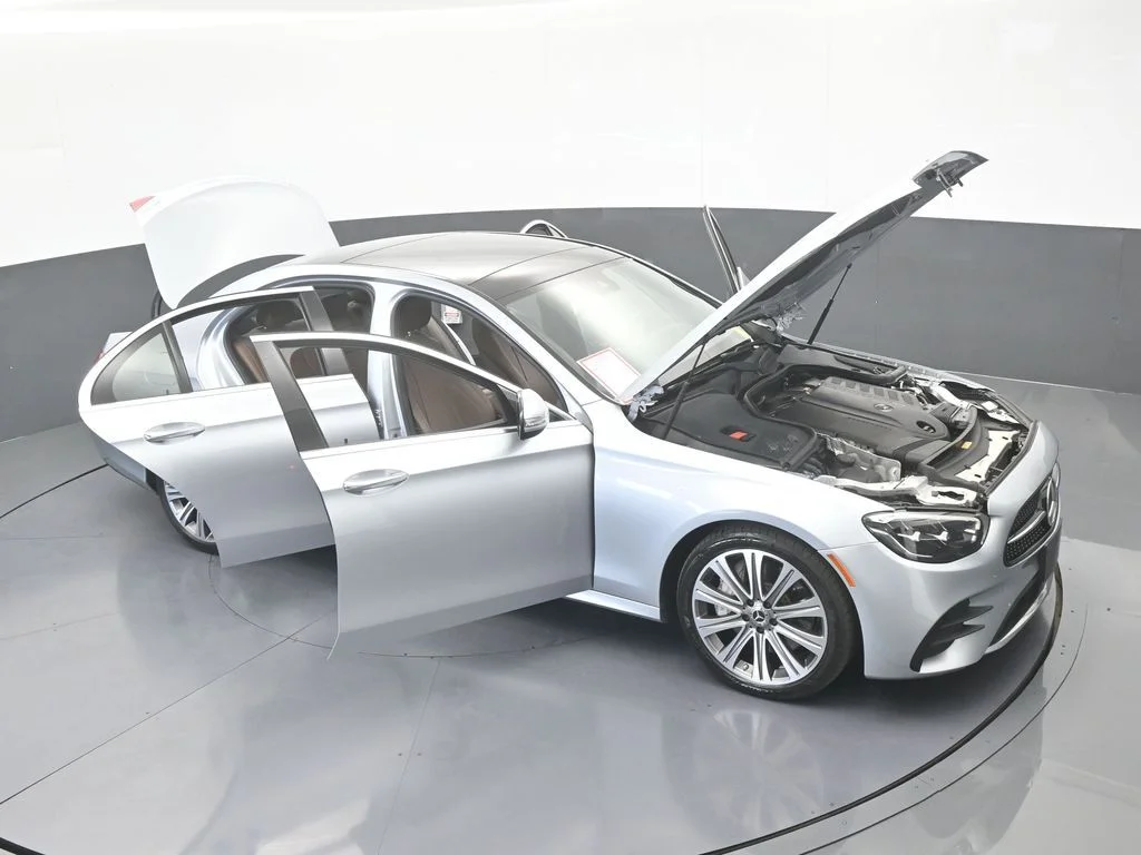 Used 2021 Gray Metallic Mercedes-Benz E 450 image 72
