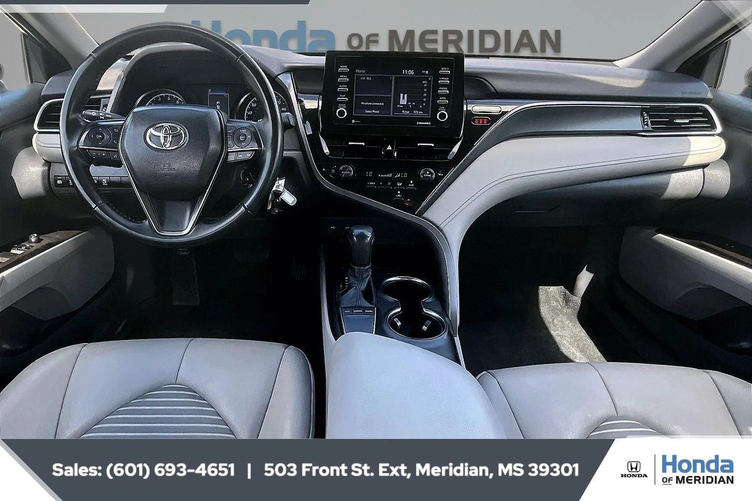 Used 2024 Reservoir Blue Toyota SE image 13