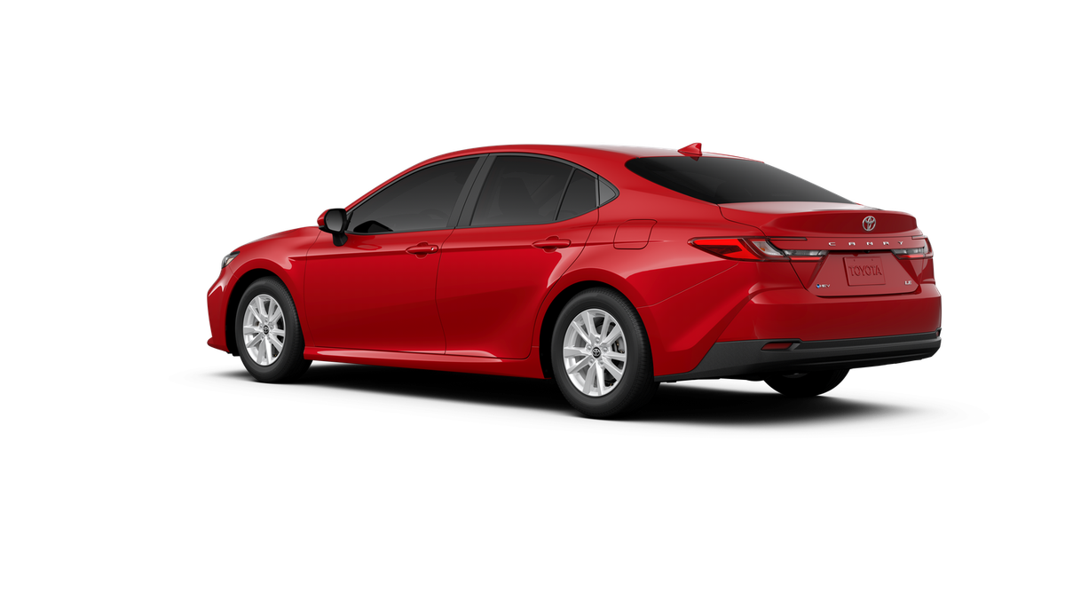 New 2026 Supersonic Red Toyota LE image 6