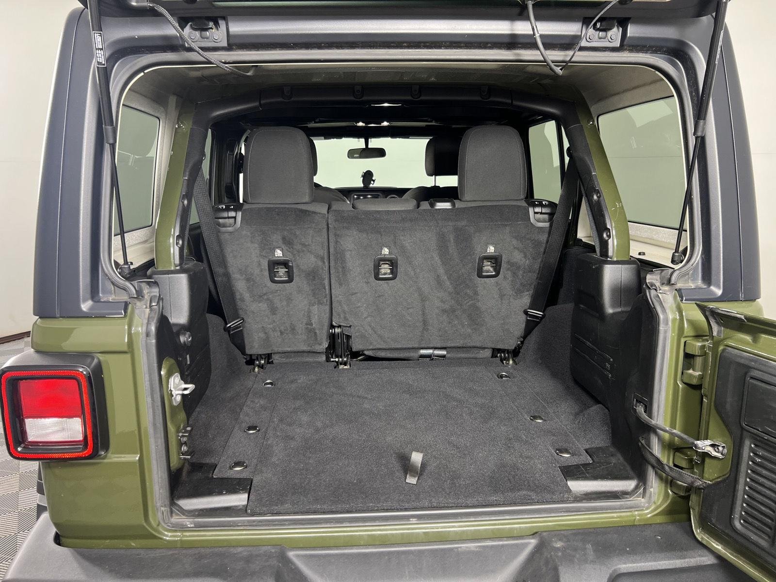 Used 2022 Sarge Green Clearcoat Jeep Unlimited Willys image 22