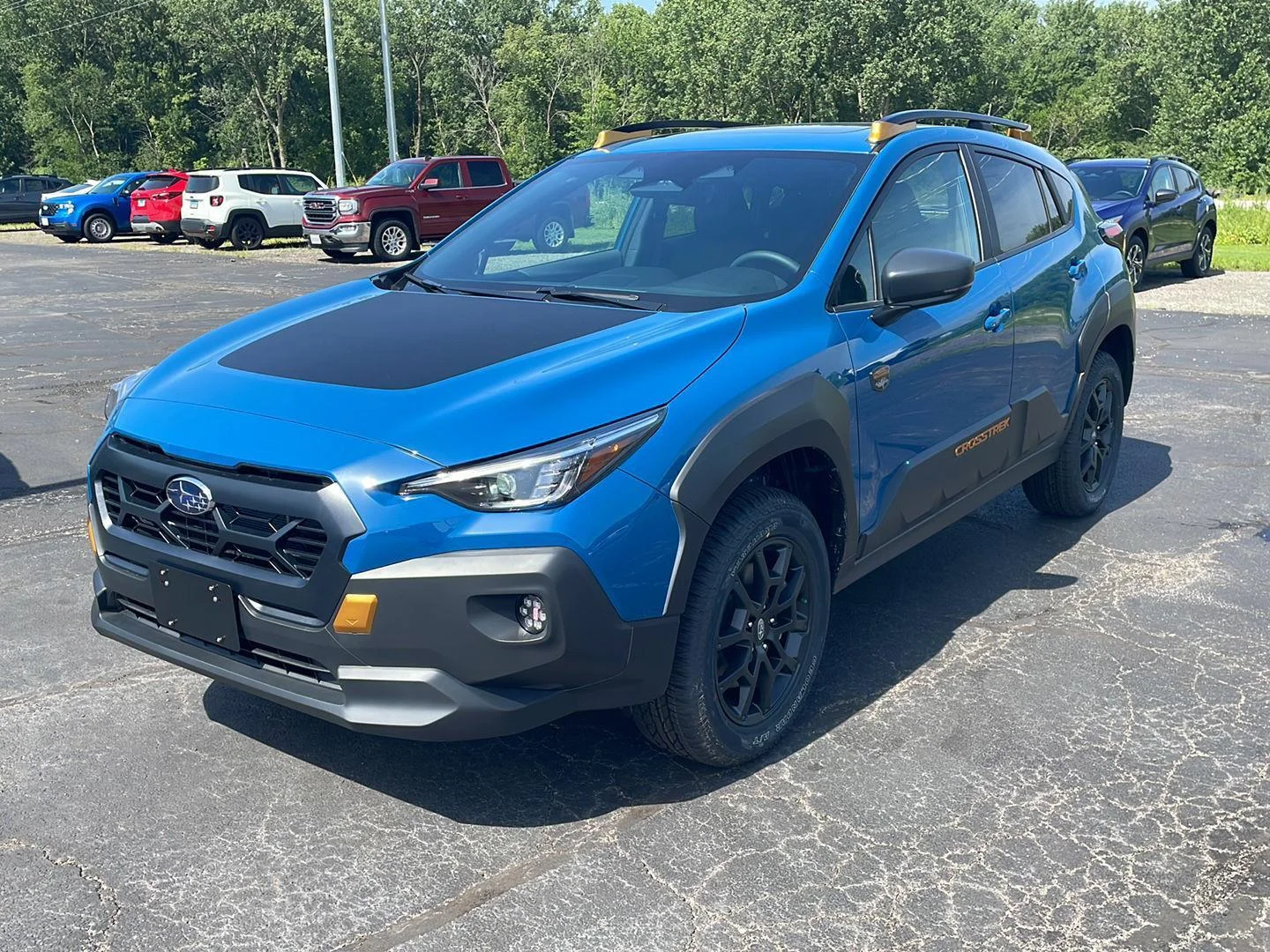 New 2026 Geyser Blue Subaru Wilderness image 1